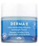 Derma E traitement pour le visage hydratant alcalin de nuit