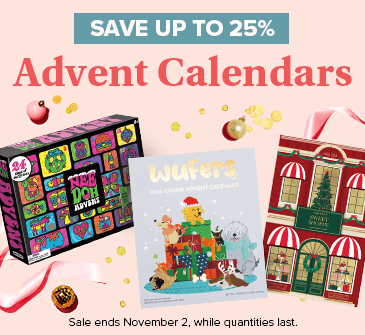 Save up to 25% on Advent Calendars