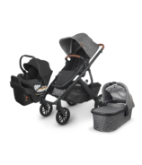 UPPAbaby Vista V3, Bassinett V3 et Aria, Greyson et Jake Bundle