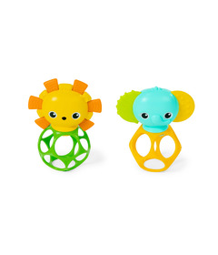 Bright Starts Soother Pals Easy-Grasp Teether Toys