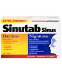 Sinutab Sinus Extra Strength Daytime & Nightime Convenience Pack