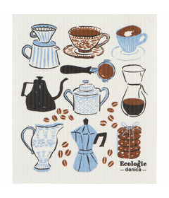Ecologie By Danica Coffee Break Swedish Dishcloth