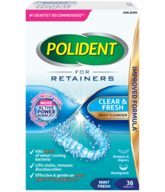 Polident Orthodontic Retainer Cleanser