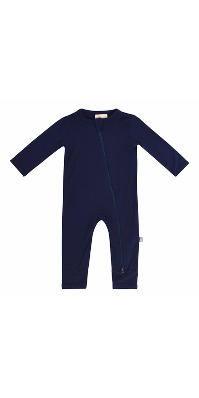 Buy Kyte BABY Zippered Romper Navy at Well.ca | Free Shipping $35+ in ...