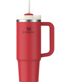 Stanley Tasse de voyage The Quencher H2.0 avec couvercle FlowState, rouge piment