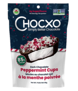 ChocXO Coupes de chocolat noir à la menthe poivrée