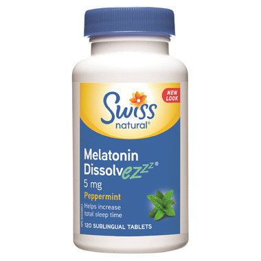 Swiss Natural Melatonin Dissolvezzz 5 mg Swiss Natural Melatonin Dissolvezzz 5 mg