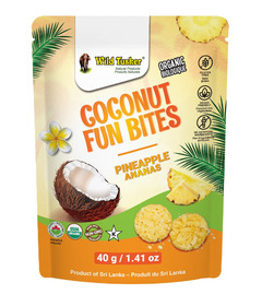 Wild Tusker Organic Coconut Fun Bites Pineapple