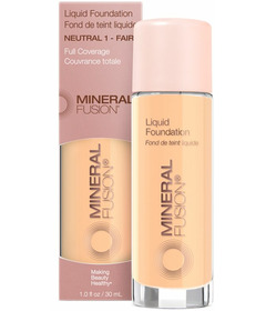 Mineral Fusion Rose Gold Liquid Foundation Neutral 1