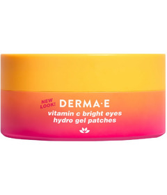 DERMA E vitamine C patchs hydrogel yeux brillants