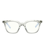 The Book Club Blue Light Glasses The Snatcher In Black Tie Sea Spray Clear