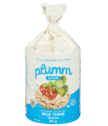 Plum.M.Good Organic Brown Rice Thins with Quinoa