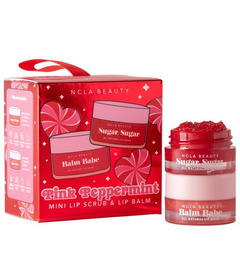 NCLA Beauty Ornament Minis Lip Scrub & Lip Balm Set