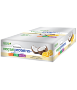 Genuine Health boîte de barres de protéines+ fermentées au citron et à la noix de coco