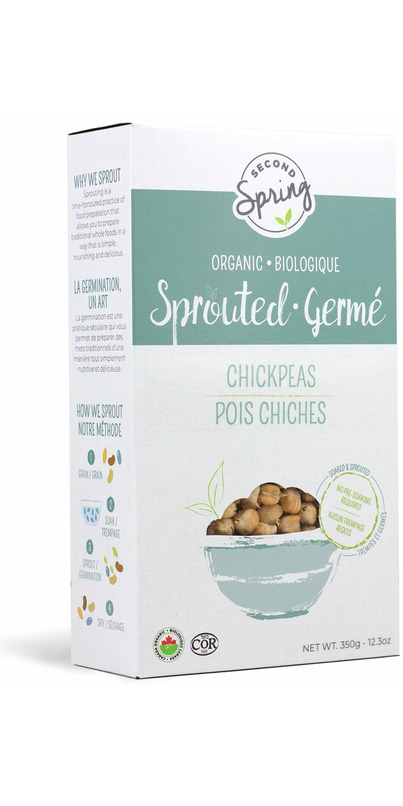 Buy Second Spring Organic Sprouted Chickpeas at Well.ca | Free Shipping ...