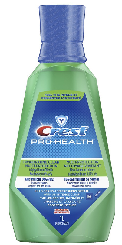 crest pro health invigorating clean