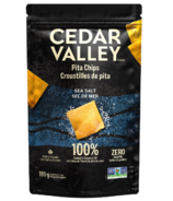 Chips Pita Cedar Valley Selections Sel de mer et poivre noir