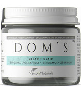 Dom's Deodorant Jar Deodorant Clear