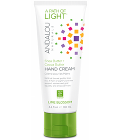 ANDALOU naturals - A Path of Light - Crème pour les mains au beurre de karité et au beurre de cacao 