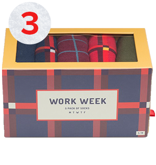 Drake General Store Work Week Sock Pack Mens Multi