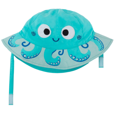 Buy ZOOCCHINI UPF50+ Baby Sun Hat Octopus at