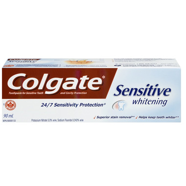 Colgate Sensitive Whitening Toothpaste Colgate Sensitive Whitening Toothpaste