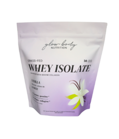 Glow Body Grass-Fed Whey Isolate + Collagen Vanilla