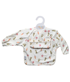 Menoum Long-Sleeved Bib Vegetables