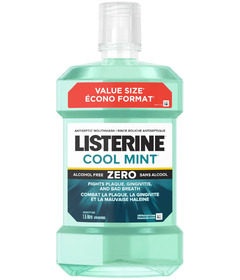 Listerine ZERO Antiseptic Mouthwash in Cool Mint