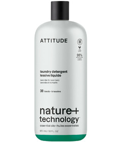 Lessive ATTITUDE Nature+ Lavande et Romarin