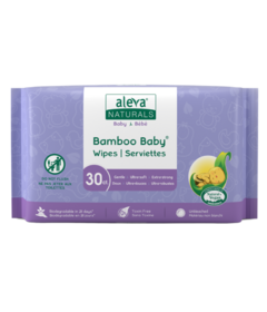 Aleva Naturals Bamboo Baby Wipes Travel Size