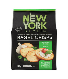 New York Style Bagel Crisps Garlic