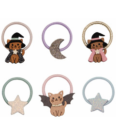 Mimi & Lula Halloween Cat Mini Hair Ties