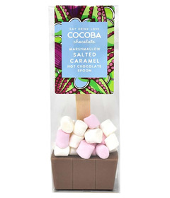 Cocoba Marshmallow Salted Caramel Hot Chocolate Spoon