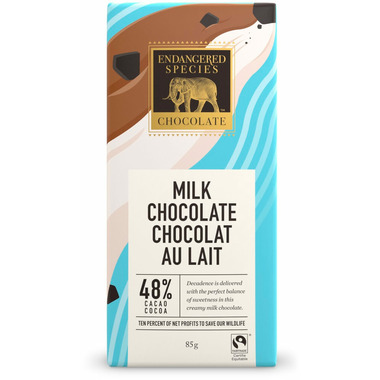 Endangered Species Natural Milk Chocolate Bar Endangered Species Natural Milk Chocolate Bar