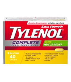 Tylenol Extra Strength Complete Cold, Cough & Flu Caplets