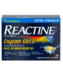 Reactine Extra Strength 40 Liquid Gels
