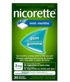 Nicorette Gum Mint 2mg