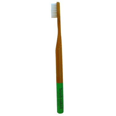 Brush Naked Bamboo Kids Toothbrush Soft Green Brush Naked Bamboo Kids Toothbrush Soft Green