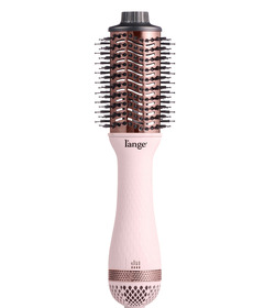 L'ange Hair Le Volume 2-in-1 Titanium Brush Dryer Blush 60mm