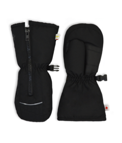 Mitaines d'hiver pour enfants Hot Paws avec manchette longue et bande réfléchissante Noir