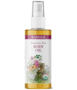 Badger Damascus Rose Body Oil
