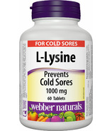 Webber Naturals L-Lysine 1000 mg