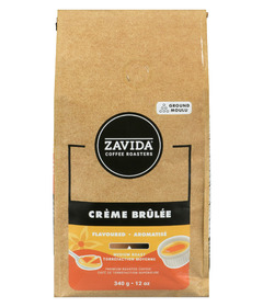 Zavida Premium Roasted Coffee Creme Brulee Medium Roast Ground