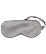 Masque de sommeil en soie Halfmoon Fossil Grey