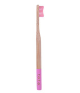 f.e.t.e. Brosse à dents en bambou rose pâle
