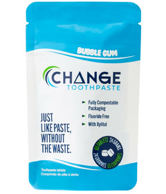 Change Toothpaste Tablets Bubblegum