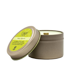 Green Ash Decor Tin Candle Uplift Orange & Peppermint