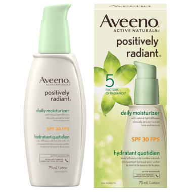 Buy Aveeno Positively Radiant Daily Moisturizer SPF 30 at Well.ca ...