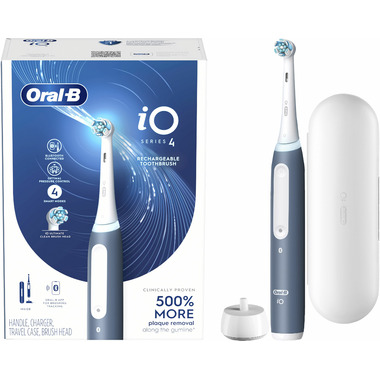 Oral-B  iOSERIES４ Buy Oral-B iO Series 4 Rechargeable Toothbrush Ocean Blue at